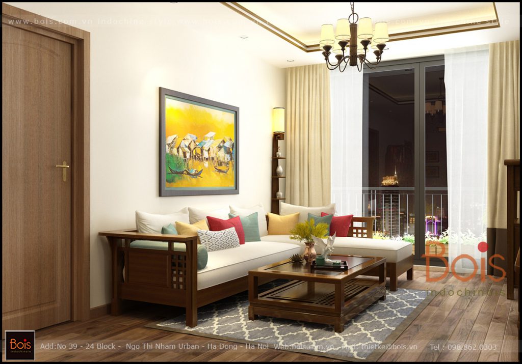 Thiết kế nội thất chung cư Ngoại Giao Đoàn căn hộ 130m2 nhà anh Vinh