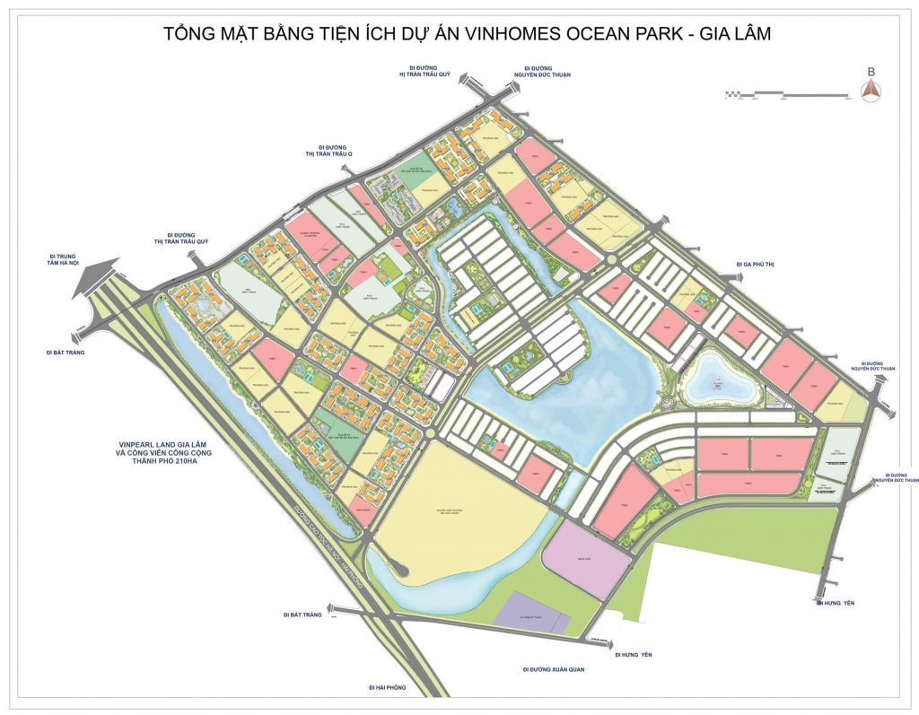 Vinhomes Ocean Park Thành phố Biển hồ phiên bản Thông Minh