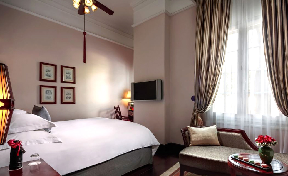 Khách sạn Sofitel Legend Metropole Hanoi sở hữu lối kiến trúc Pháp cổ độc đáo