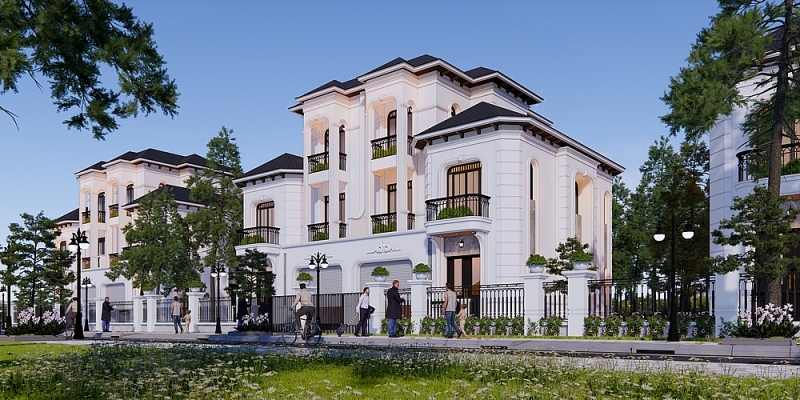 Phong cách kiến trúc Indochine  trong khu đô thị nghỉ dưỡng tại FLC Gia Lai