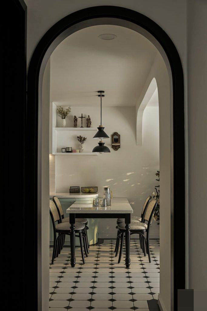 công trình nhỏ xinh mang hơi hướng Indochine và Vintage