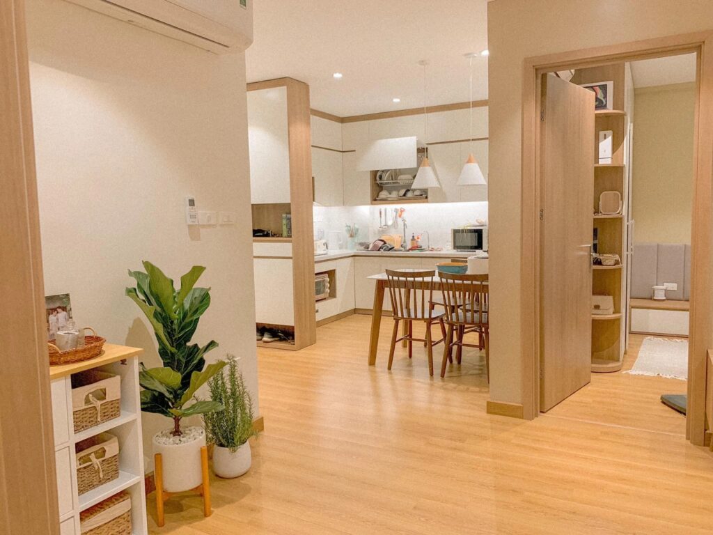 Một số thiết kế nội thất chung cư 1 phòng ngủ phong cách indochine được ưa chuộng nhất trong năm 2022