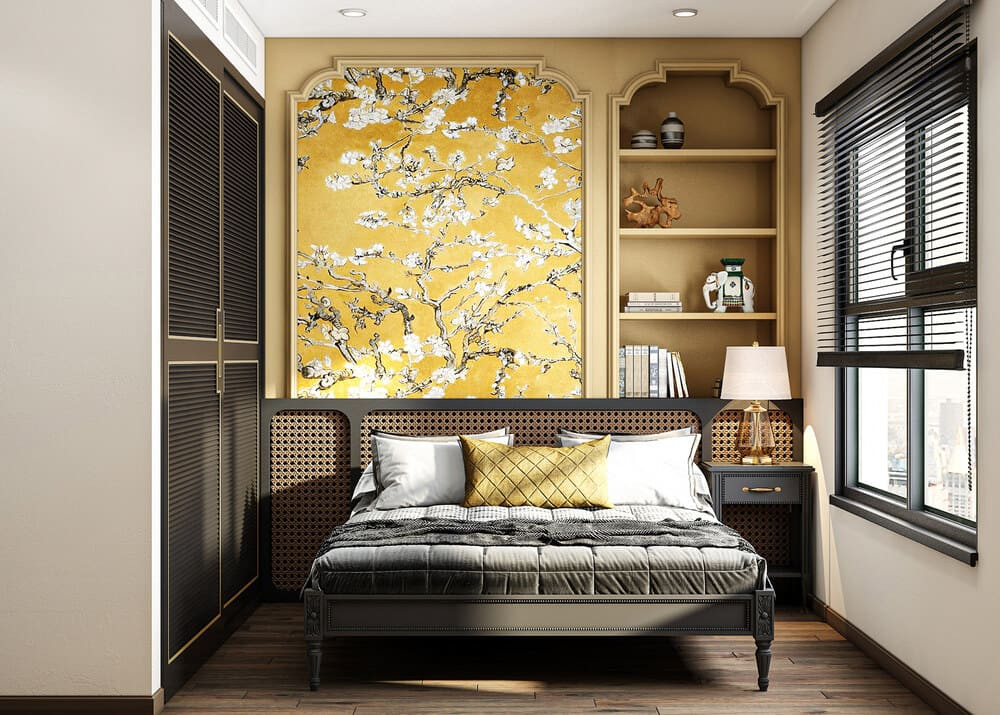 Trang trí nội thất nhà chọn tranh phong cách Indochine