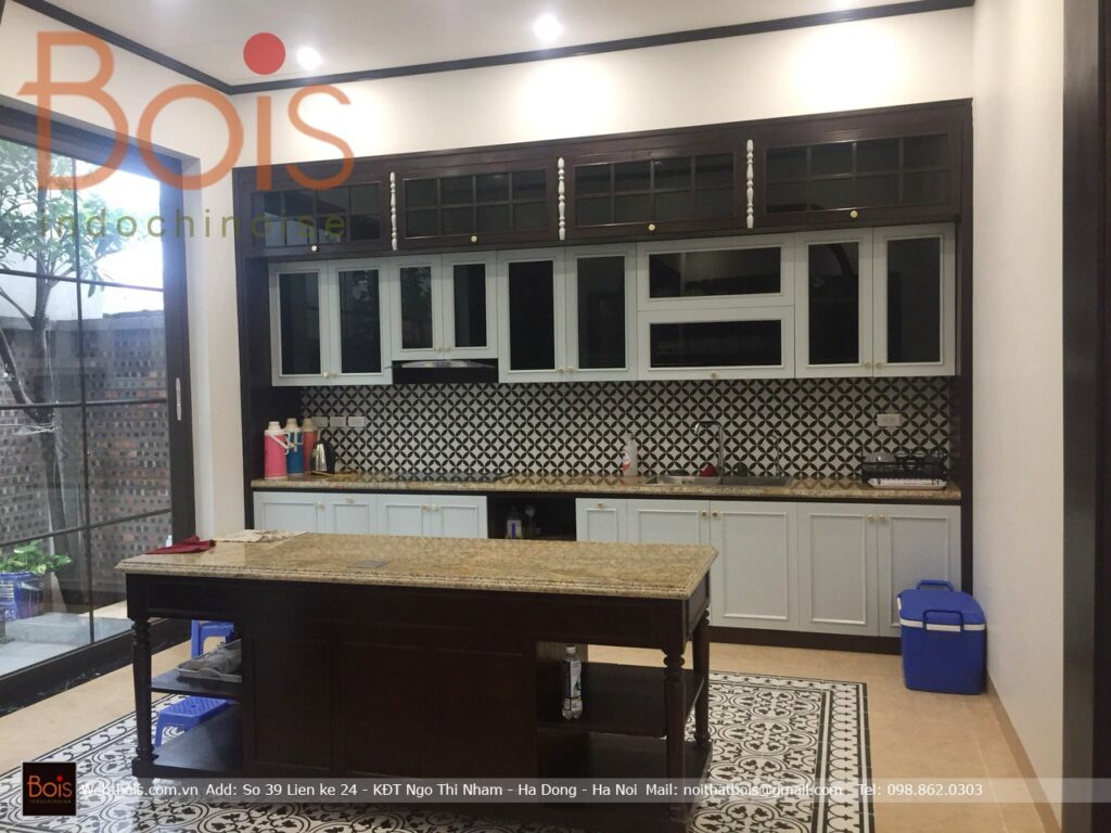 Thiết kế bàn đảo bếp cho căn hộ chung cư là một giải pháp thông minh và hiện đại để tối ưu hóa không gian nhà bếp trong các căn hộ có diện tích hạn chế.