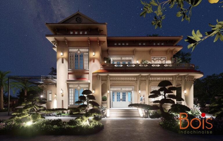 Biệt thự phong cách Indochine